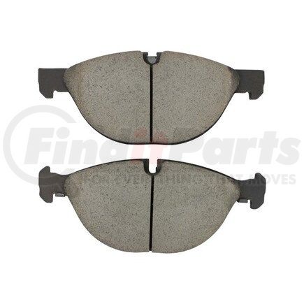 1003-1381C by MPA ELECTRICAL - Quality-Built Black Series Ceramic Brake Pads w/ Hardware