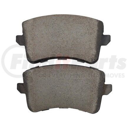 1003-1386AC by MPA ELECTRICAL - Quality-Built Black Series Ceramic Brake Pads w/ Hardware