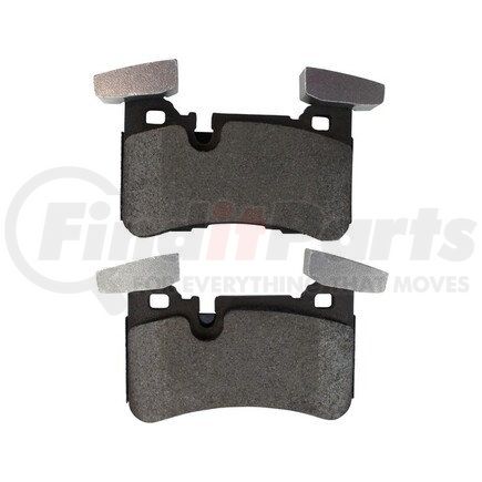 1003-1450M by MPA ELECTRICAL - Quality-Built Disc Brake Pad, Black Series, Semi-Metallic