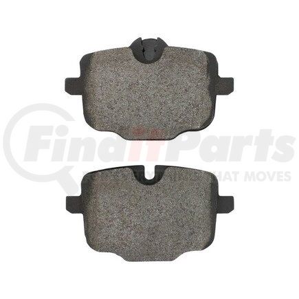 1003-1469M by MPA ELECTRICAL - Quality-Built Disc Brake Pad Set - Black Series, Semi-Metallic, with Hardware