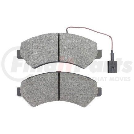 1003-1540AM by MPA ELECTRICAL - Quality-Built Disc Brake Pad, Black Series, Semi-Metallic