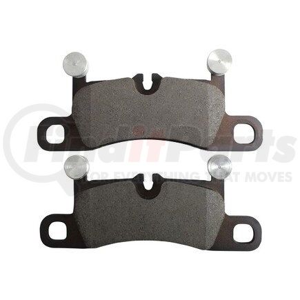 1003-1655M by MPA ELECTRICAL - Quality-Built Black Series Semi-Metallic Brake Pads w/ Hardware