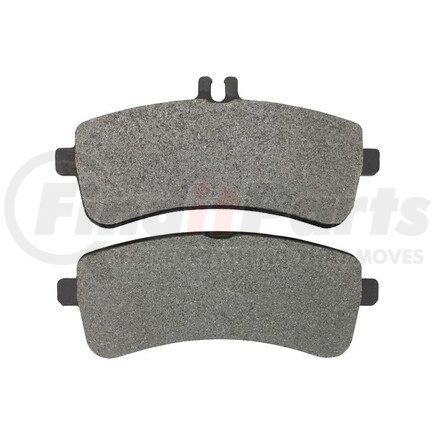 1003-1681M by MPA ELECTRICAL - Quality-Built Disc Brake Pad Set - Black Series, Semi-Metallic, with Hardware