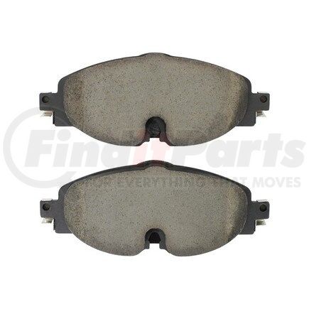 1003-1760C by MPA ELECTRICAL - Quality-Built Disc Brake Pad Set - Black Series, Ceramic