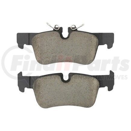 1003-1762C by MPA ELECTRICAL - Quality-Built Disc Brake Pad Set - Black Series, Ceramic