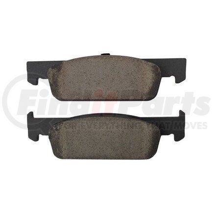 1003-1830AC by MPA ELECTRICAL - Quality-Built Disc Brake Pad Set - Black Series, Ceramic