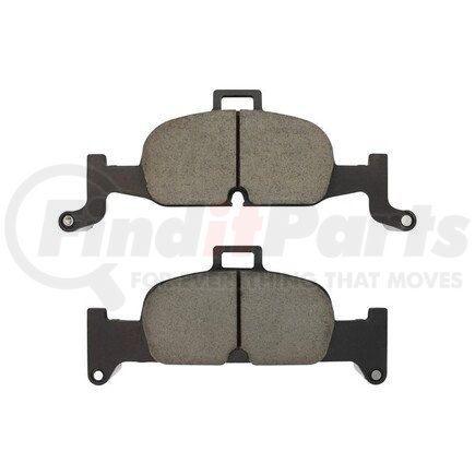 1003-1897C by MPA ELECTRICAL - Quality-Built Disc Brake Pad Set - Black Series, Ceramic