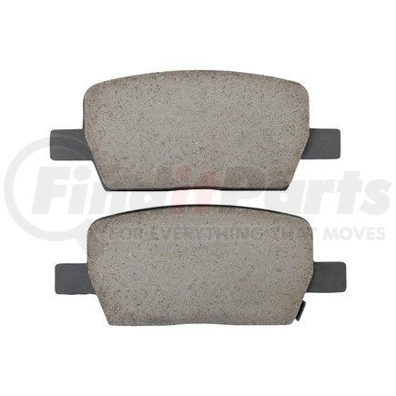 1003-1914C by MPA ELECTRICAL - Quality-Built Disc Brake Pad Set - Black Series, Ceramic