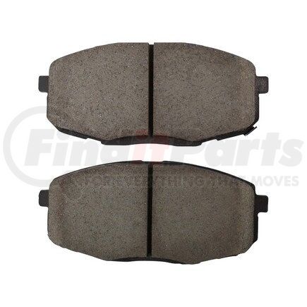 1003-2035C by MPA ELECTRICAL - Quality-Built Disc Brake Pad Set - Black Series, Ceramic