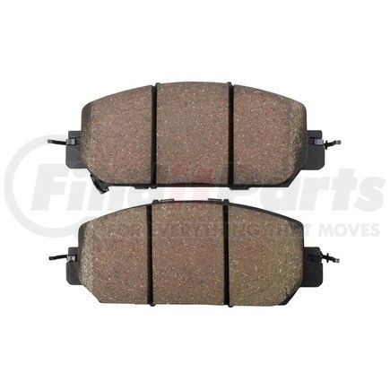 1003-2036C by MPA ELECTRICAL - Quality-Built Disc Brake Pad Set - Black Series, Ceramic