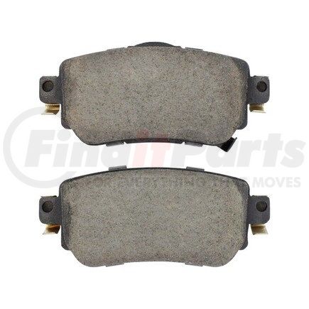 1003-1965C by MPA ELECTRICAL - Quality-Built Disc Brake Pad Set - Black Series, Ceramic