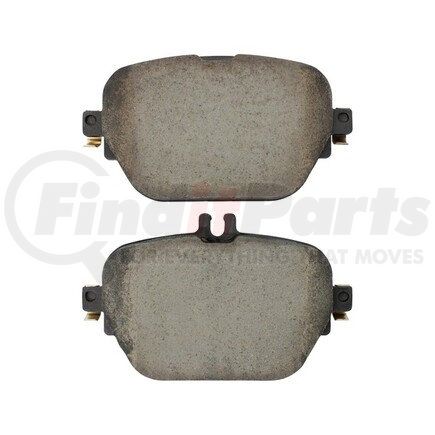 1003-2047M by MPA ELECTRICAL - Quality-Built Disc Brake Pad, Black Series, Semi-Metallic