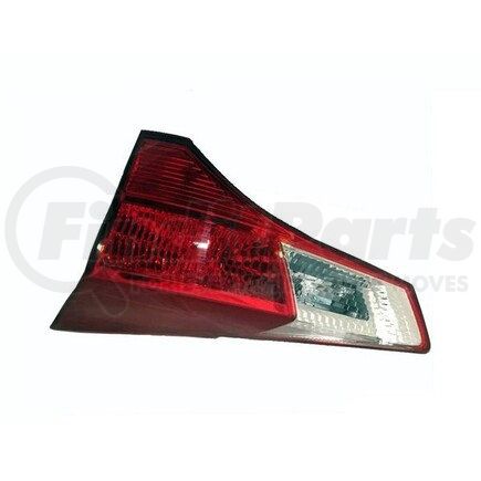 212-1342L-AS by DEPO - Tail Light, LH, Inner, Liftgate Mounted, Chrome Housing, Red/Clear Lens, with Backup Light
