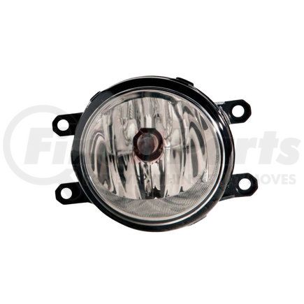 212-2076R-AC by DEPO - Fog Light, RH, Chrome Housing, Clear Lens, without Bracket, CAPA Certified
