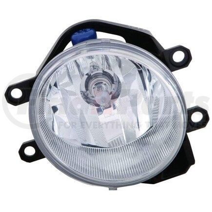 212-2088R-AQ by DEPO - Fog Light, RH, Clear Lens, with Bracket