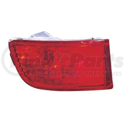 212-2924L-C by DEPO - Bumper Reflector, Rear, LH