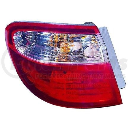 215-19F2L-UQ by DEPO - Tail Light Housing, LH, Quarter Panel Mounted, with Lens, From 4/00