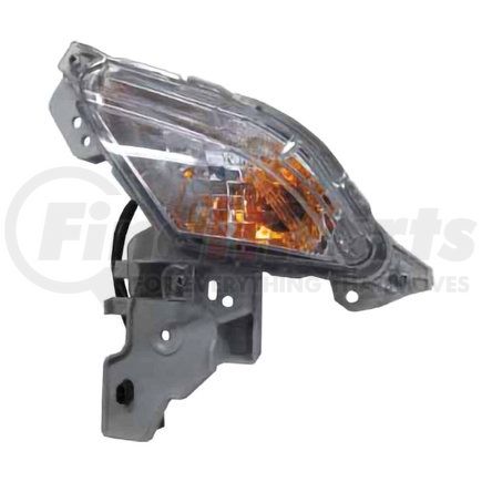 216-1626L-AS by DEPO - Turn Signal Light, Front, LH