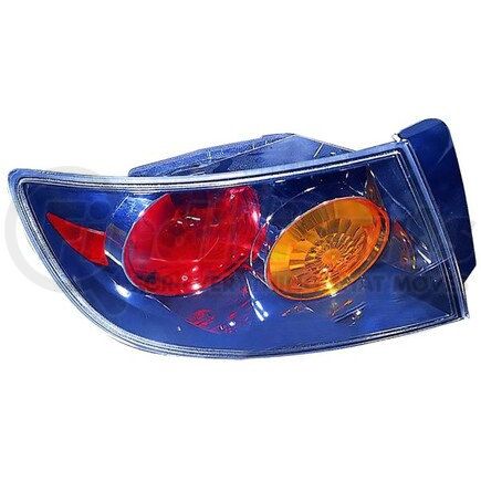 216-1965L-AQ by DEPO - Tail Light, LH, Assembly, with Sport Bumper