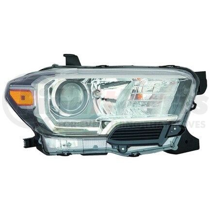 312-11AER-ASN2 by DEPO - Headlight, RH, Assembly, Halogen, with LED Daytime Running Light, with Fog Lamp