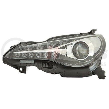 312-11AQLMASM2 by DEPO - Headlight, LH, Assembly, LED, Composite