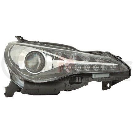 312-11AQRMASM2 by DEPO - Headlight, RH, Assembly, LED, Composite