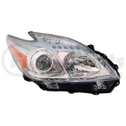 312-11B7R-US7 by DEPO - Headlight, RH, Lens and Housing, Halogen