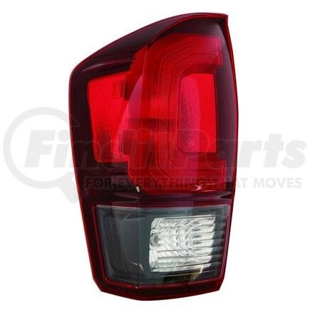 312-19ACL-AS2CR by DEPO - Tail Light, LH, Assembly, without Black Bezel