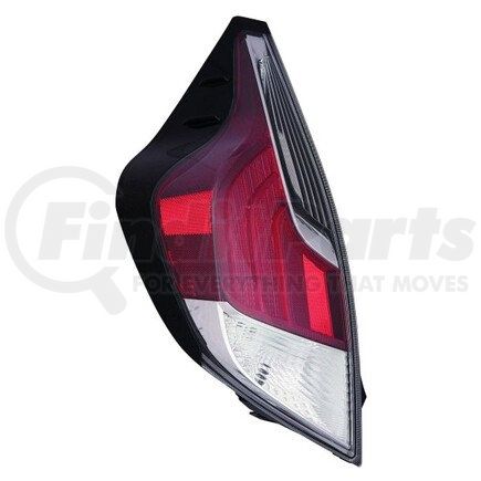 312-19ABL-WC by DEPO - Tail Light Housing, LH, with Lens