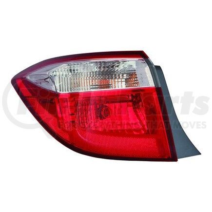 312-19B8L-AS by DEPO - Tail Light, LH, Outer, Assembly