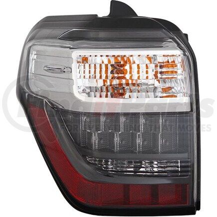 312-19C2L-AS by DEPO - Tail Light Housing, LH, with Lens