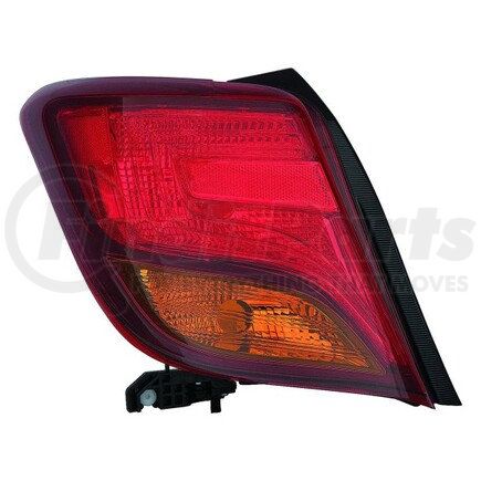 312-19C5L-UC by DEPO - Tail Light Housing, LH, with Lens