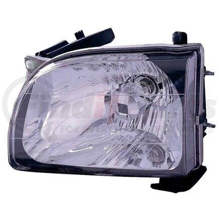 312-1150L-AC by DEPO - Headlight, LH, Chrome Housing, Clear Lens, CAPA Certified