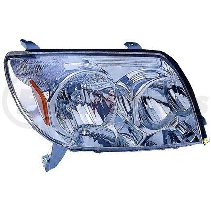 312-1165R-US by DEPO - Headlight, RH, Assembly, with Parking/Marker Lamp, with Bright Bezel, Composite