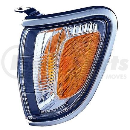 312-1547L-AS9 by DEPO - Parking/Side Marker Light, LH, Assembly, with Lunar Mist Silver Pearl Bezel