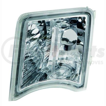 312-1649L-UQ by DEPO - Turn Signal Light, Front, LH, Lens and Housing