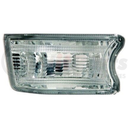 312-1650L-US by DEPO - Turn Signal Light, Front, LH, Lens and Housing