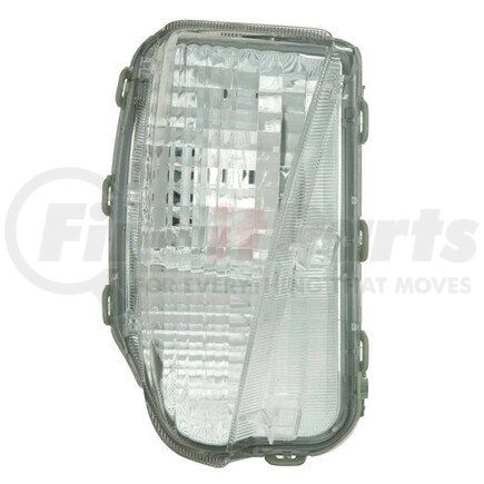 312-1651R-UQ by DEPO - Turn Signal Light, Front, RH, Lens and Housing, without Daytime Running Lamp