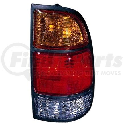 312-1932L-US by DEPO - Tail Light Housing, LH, with Lens