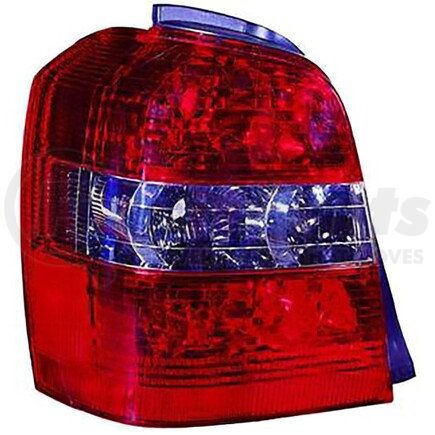 312-1953L-US by DEPO - Tail Light Housing, LH, with Lens