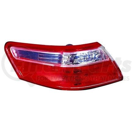 312-1978L-AS by DEPO - Tail Light Housing, LH, Outer Lamp, USA Built