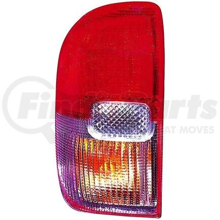 312-1974L-US by DEPO - Tail Light Housing, LH, with Lens