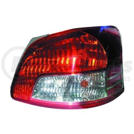 312-1980R-AS by DEPO - Tail Light Housing, RH, without Sport Package, with Lens