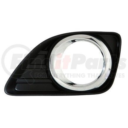 312-2510L-UD by DEPO - Bumper Insert - Fog Lamp Hole Cover, Front, LH, with Fog Lamp, without Spoiler