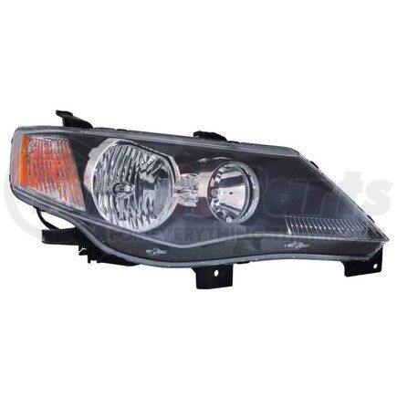 314-1141R-AC2 by DEPO - Headlight, RH, Assembly, Halogen, Matte Black Bezel, Composite