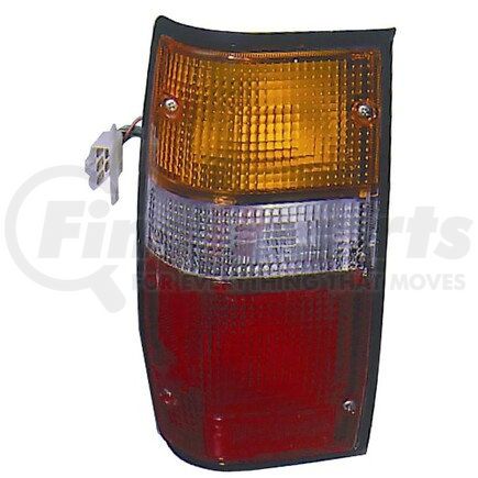 314-1902L-AS2 by DEPO - Tail Light, LH, Assembly, Black