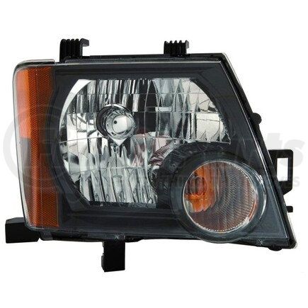 315-1160R-AC2 by DEPO - Headlight, RH, Assembly, Black Bezel, Composite