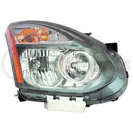 315-1181R-AS2 by DEPO - Headlight, RH, Assembly, Halogen, Black Bezel, Composite