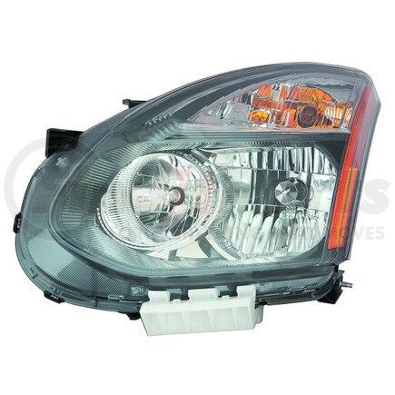 315-1181L-AC2 by DEPO - Headlight, LH, Black/Chrome Housing, Clear Lens, CAPA Certified