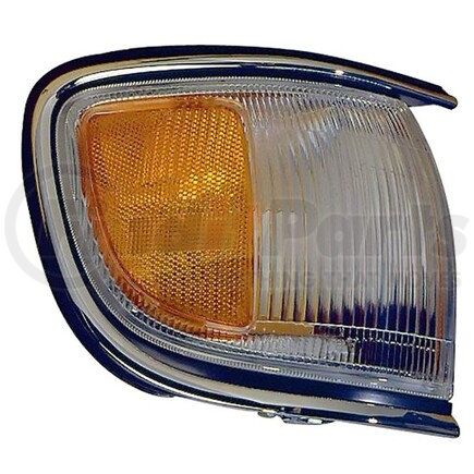 315-1515L-AS1 by DEPO - Side Marker Light, Front, LH, Assembly, with Bright Rim, To 12/98